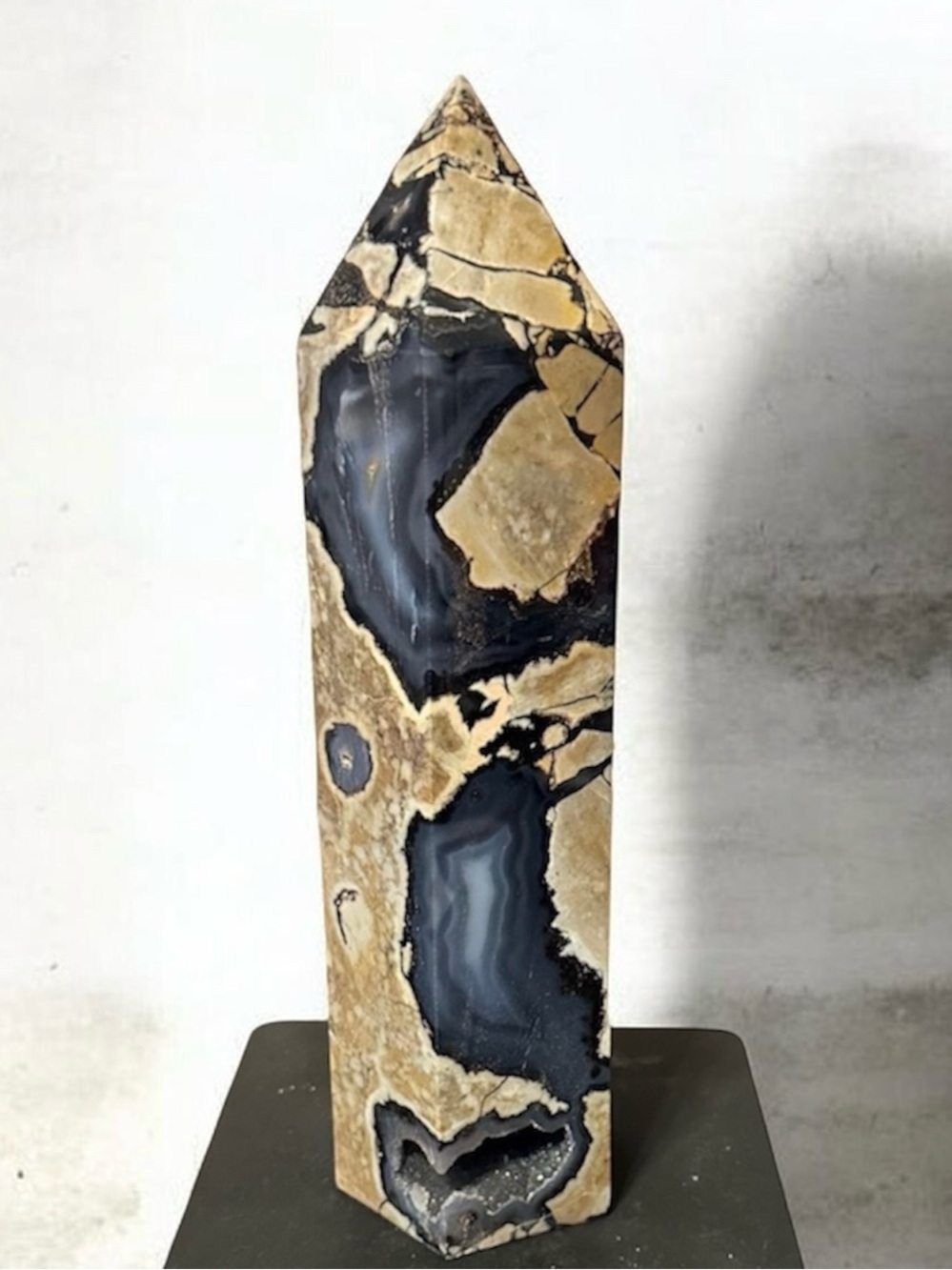Volcano Agate Obelisk Point